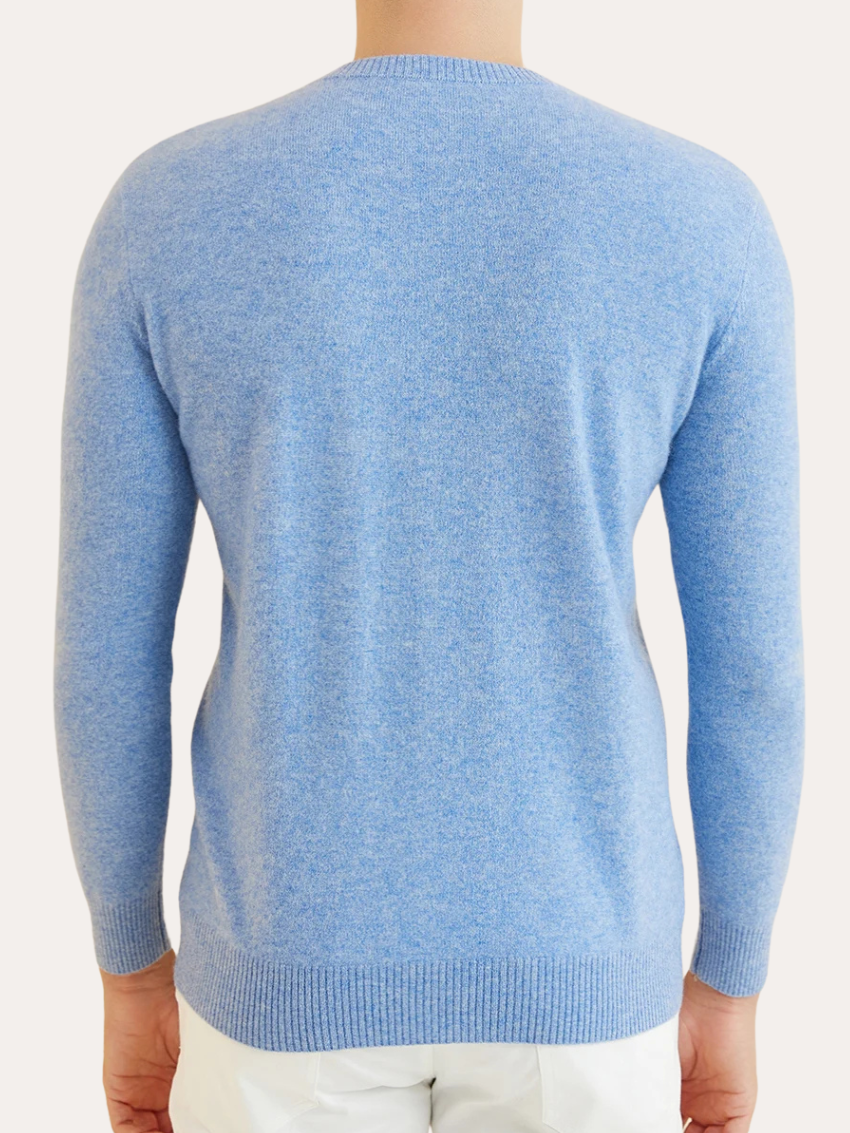 Signatur Cashmere Sweater - Lysblå