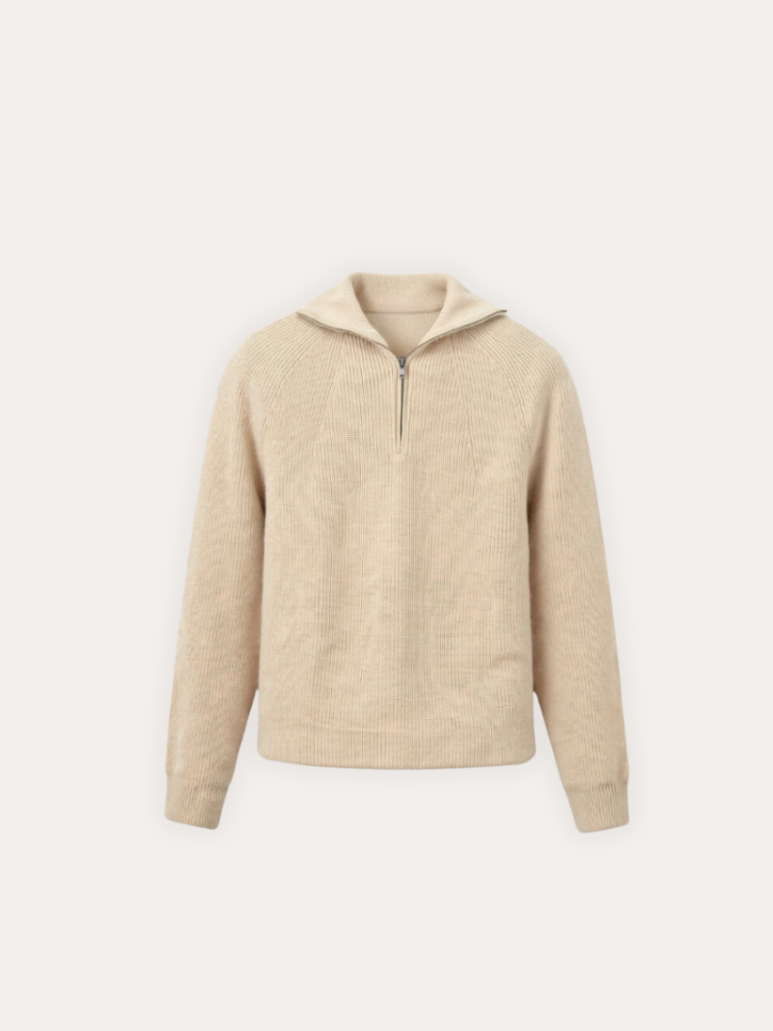 Quarter Zip Striktrøje
