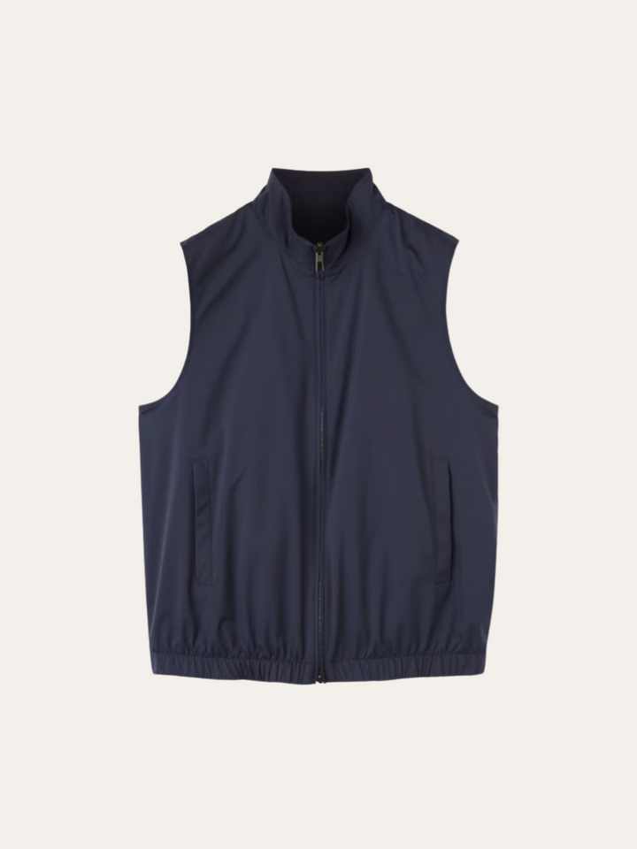 Vendbar City Bodywarmer - Marineblå