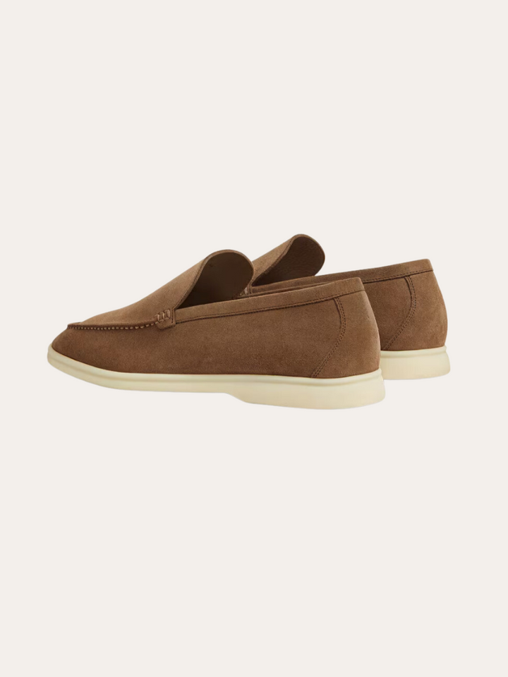 Forfinet Suede Loafers – Brun
