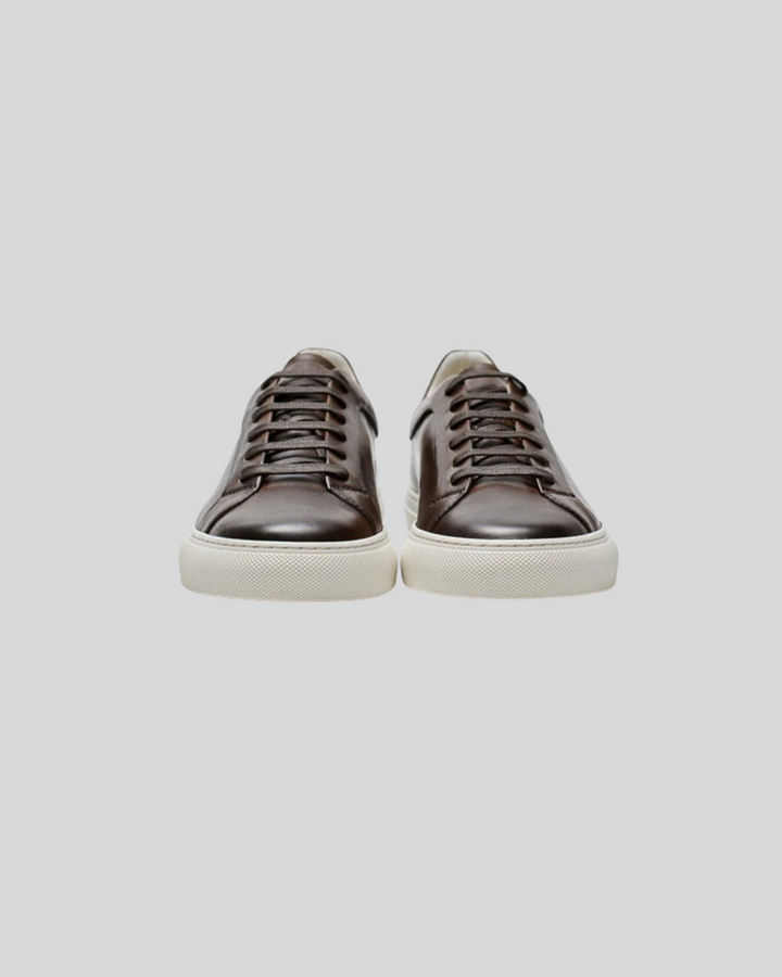 Læder Oxford Sneakers - Brun