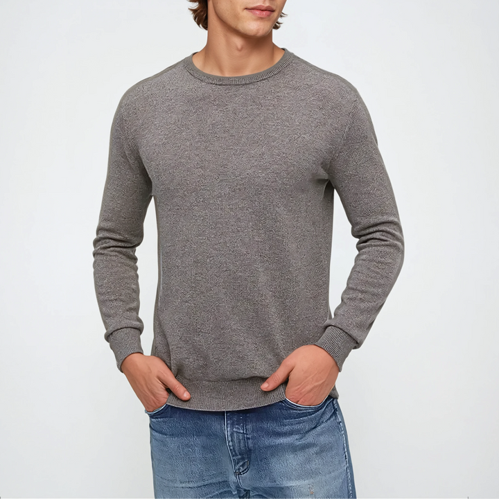 Cashwool sweater Grå