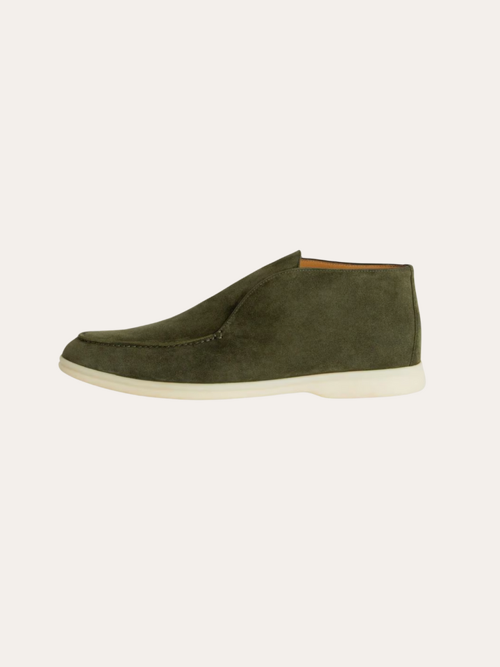Suedes City Loafers - Mørkegrøn
