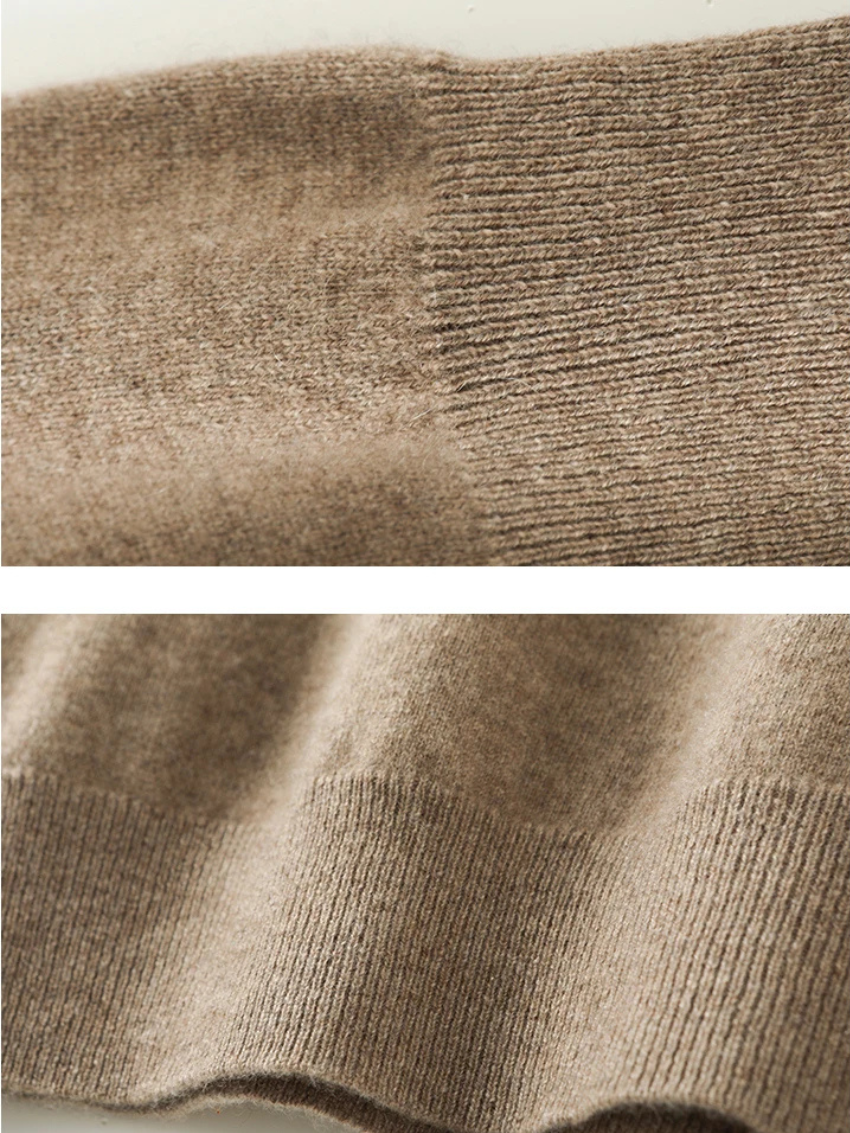 Polo Cashmere Klassisk - Lys Brun