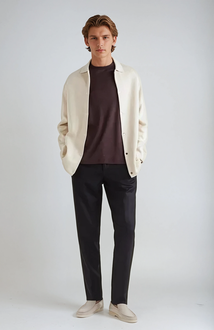 Refinerede Suede Loafers – Beige Sable