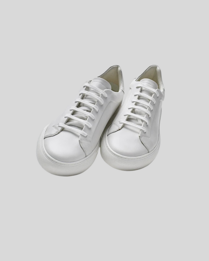 Læder Oxford Sneakers - Hvid